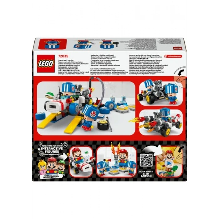 LEGO® Super Mario™ Mario Kart™ – Toadun Garajı 72035 - 8 Yaş & Üzeri Çocuklar için Yaratıcı Oyuncak Yapım Seti (390 P)