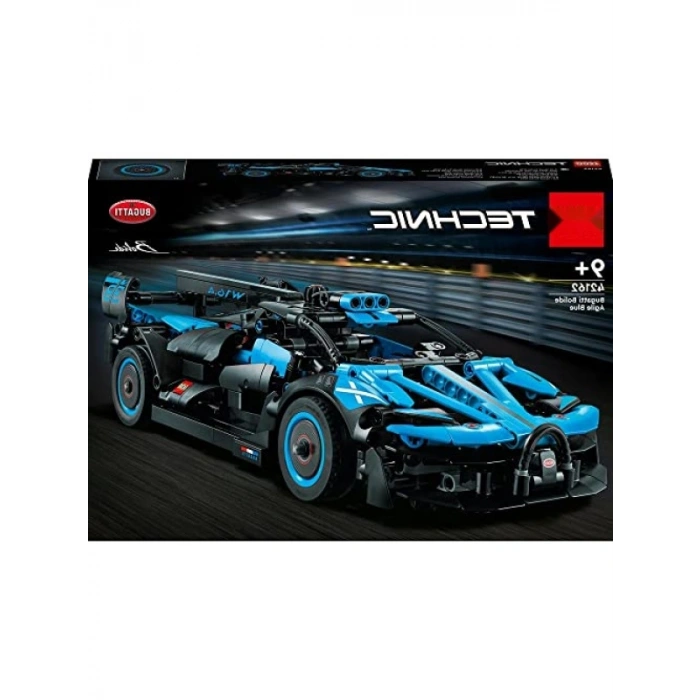 LEGO Technic 42162 Bugatti Bolide Modeli (905 Parça, Mavi)