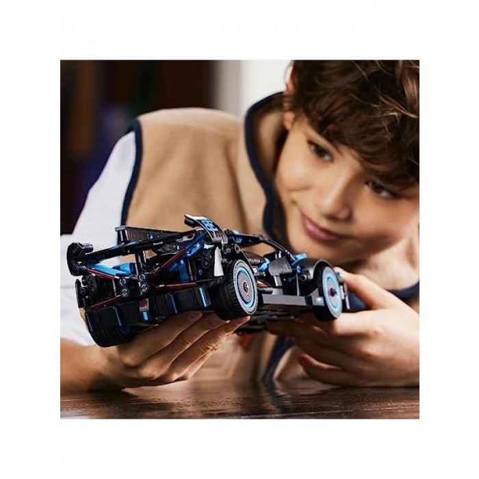 LEGO Technic 42162 Bugatti Bolide Modeli (905 Parça, Mavi)