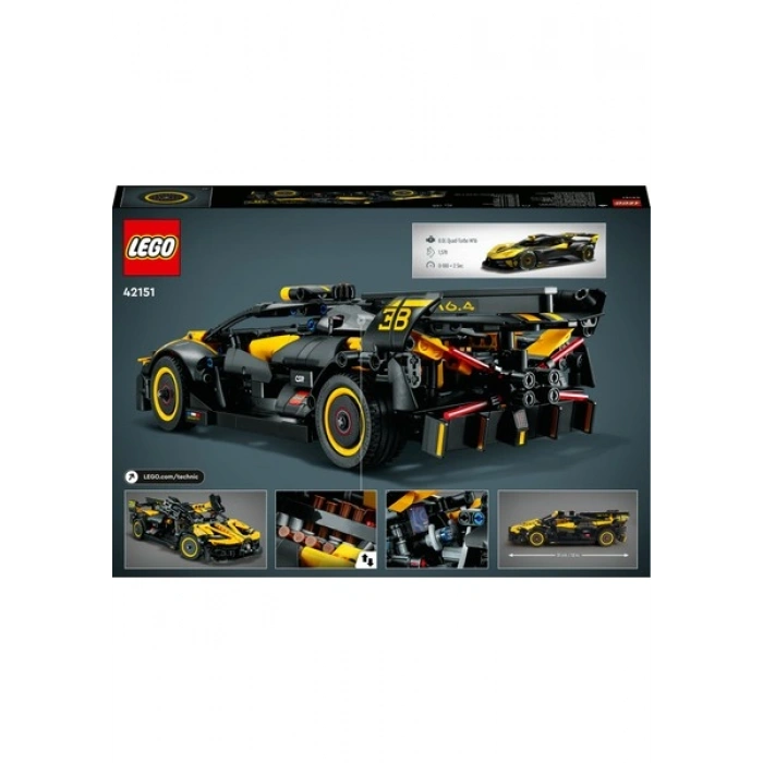 LEGO® Technic Bugatti Bolide 42151 - 9 Yaş & Üzeri Çocuklar için Yaratıcı Oyuncak Model Yapım Seti (905 Parça)