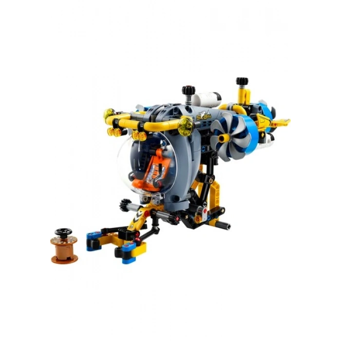 LEGO® Technic Derin Deniz Araştırma Denizaltısı 42201 - 9 Yaş & Üzeri Çocuklar için Yaratıcı Oyuncak Yapım Seti (413 P)