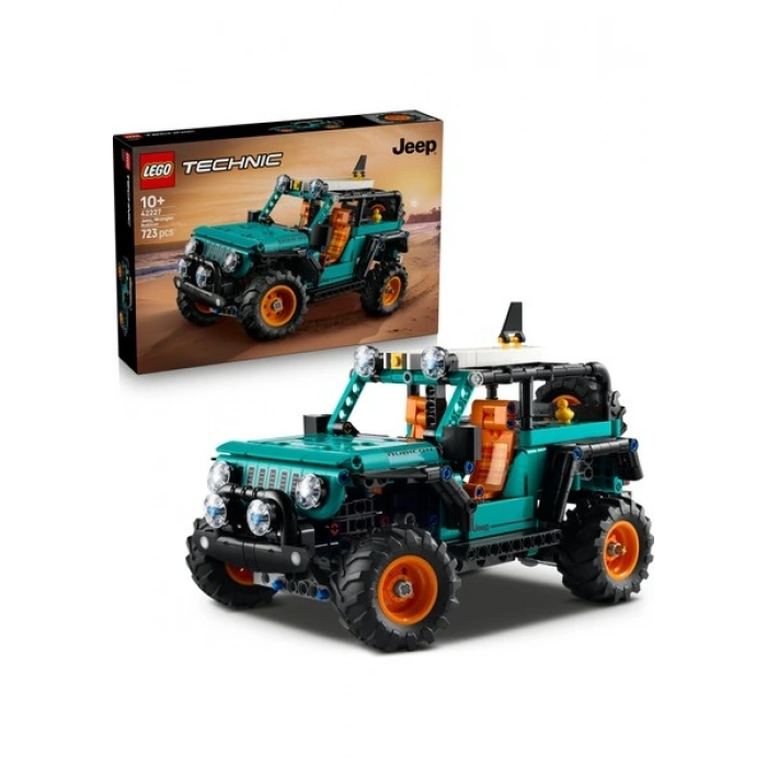 LEGO Technic™ Jeep® Wrangler Rubicon Suv 42227 - 10 Yaş ve Üzeri Çocuklar Için Ördek Içeren Oyuncak Yapım Seti (723 Parça)