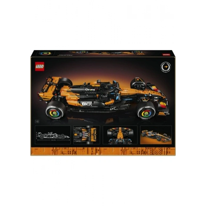 LEGO Technic™ Mclaren MCL39 F1® Araba 42228 - Yetişkinler Için 2025 Model Araba Içeren Yaratıcı Model Yapım Seti (1675 Parça)