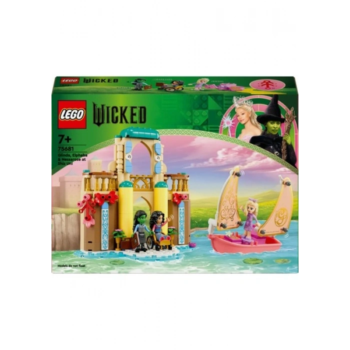 LEGO® Wicked Glinda, Elphaba ve Nessarose, Shiz Üniversitesi’nde 75681 - 7 Yaş & Üzeri Çocuklar için Oyuncak Yapım Seti (304 P)