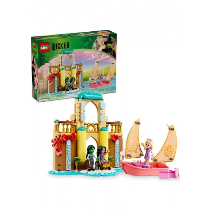 LEGO® Wicked Glinda, Elphaba ve Nessarose, Shiz Üniversitesi’nde 75681 - 7 Yaş & Üzeri Çocuklar için Oyuncak Yapım Seti (304 P)