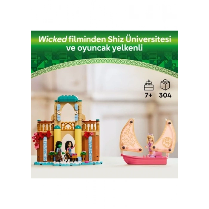 LEGO® Wicked Glinda, Elphaba ve Nessarose, Shiz Üniversitesi’nde 75681 - 7 Yaş & Üzeri Çocuklar için Oyuncak Yapım Seti (304 P)