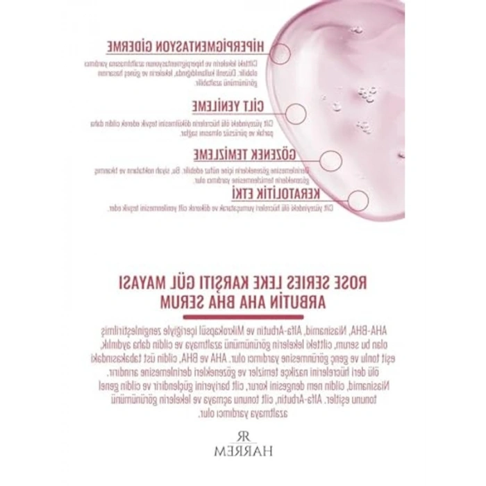 Leke Karşıtı Serum, Arbutin ve AHA/BHA İçeren, 30 ml