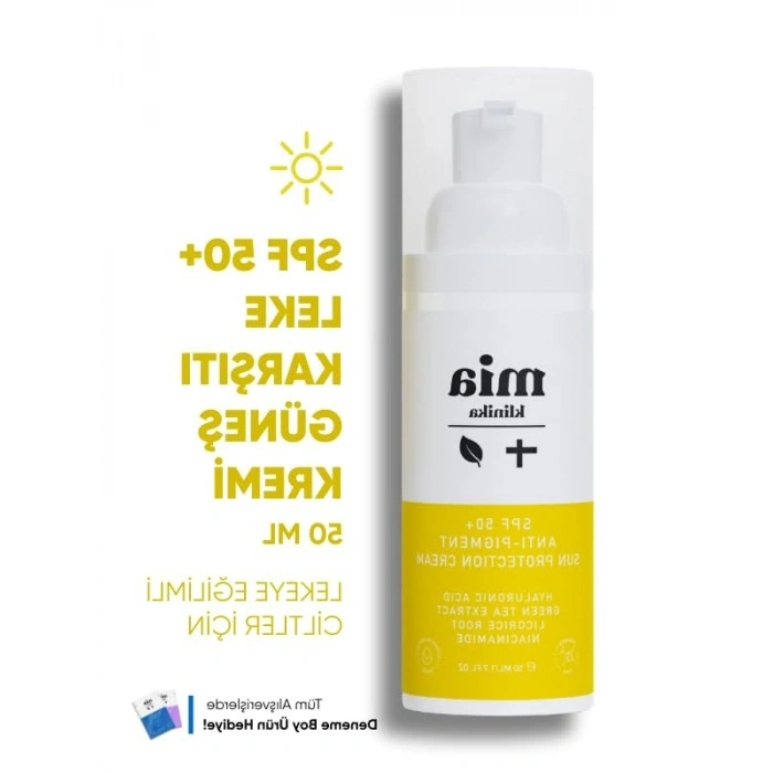 Leke Karşıtı Yüz Güneş Kremi, 50 SPF Koruma