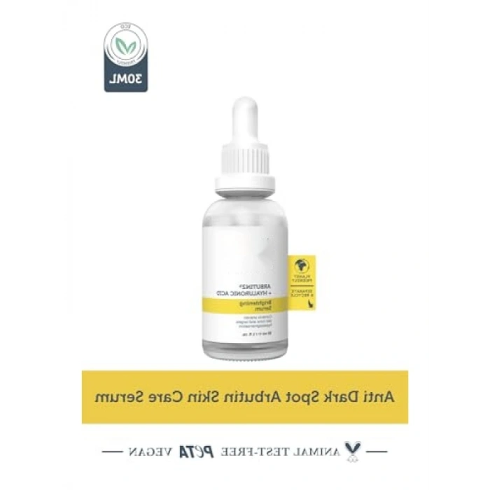 Leke Önleyici Cilt Bakım Serumu (30 ml, %2 Arbutin + Hyaluronik Asit)