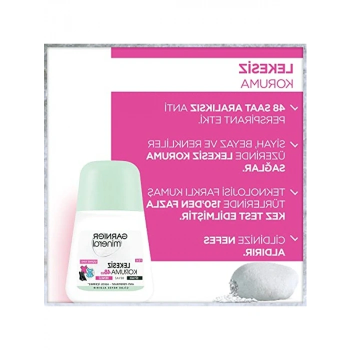 Lekesiz Koruma Roll-On Deodorant, 50 ml Uzun Süreli Koruma
