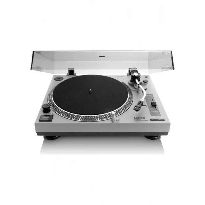 Lenco L-3810 Gy Usbli MP3E Kayıt Özellikli Pikap Plak Çalar Gri