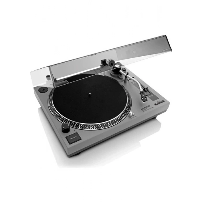 Lenco L-3810 Gy Usbli MP3E Kayıt Özellikli Pikap Plak Çalar Gri