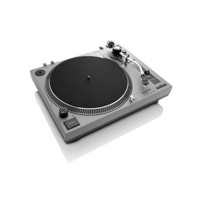 Lenco L-3810 Gy Usbli MP3E Kayıt Özellikli Pikap Plak Çalar Gri