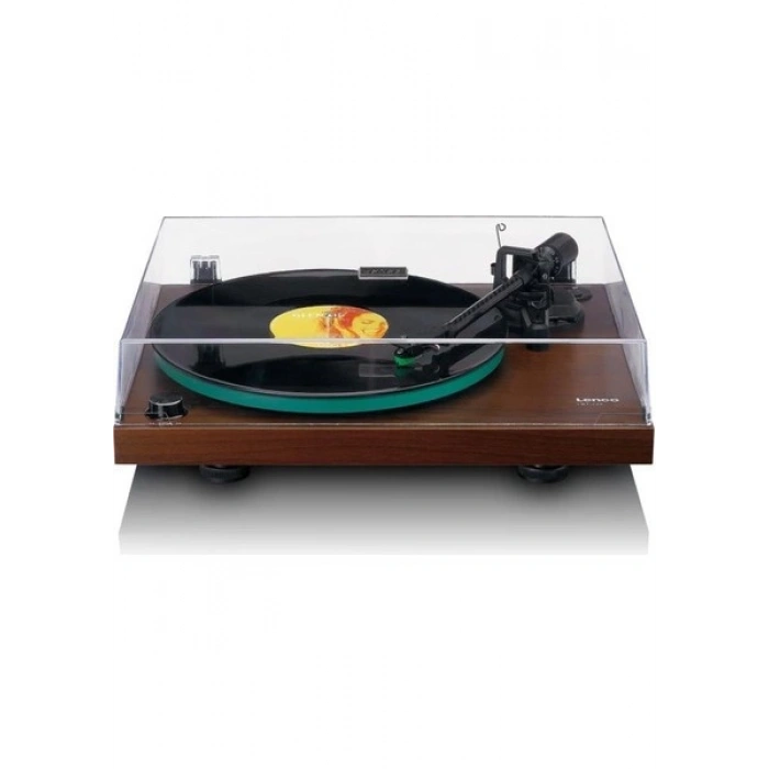 Lenco LBT-225 Wa Retro Koyu Kahve Bluetoothlu Pikap Plak Çalar