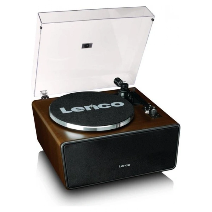 Lenco LS-470 Wa 4 Dahili Hoparlörlü Bluetoothlu Pikap Plak Çalar Ahşap