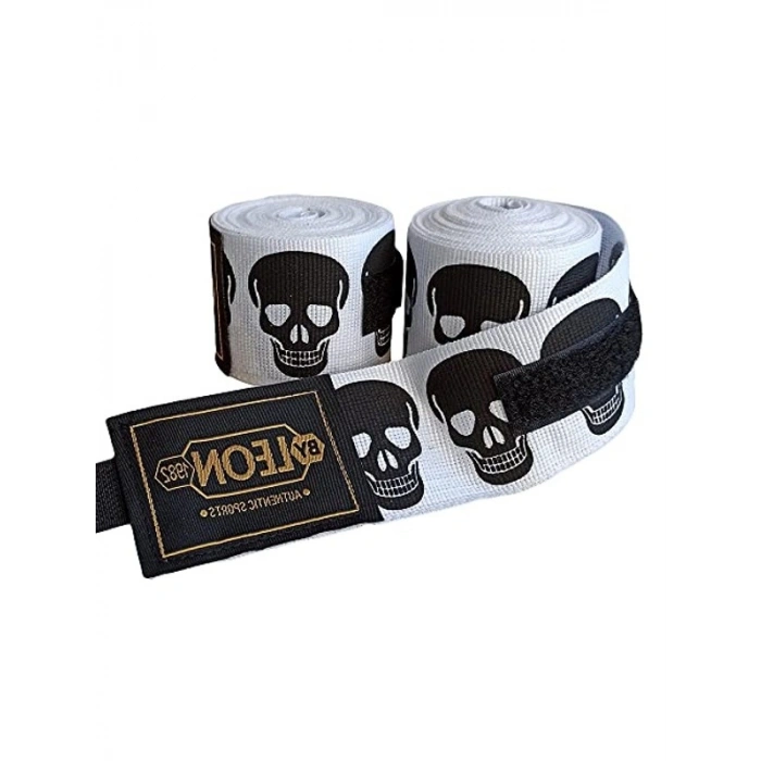 Leon Big Skulls Kuru Kafa 5 Metre Boks Bandajı