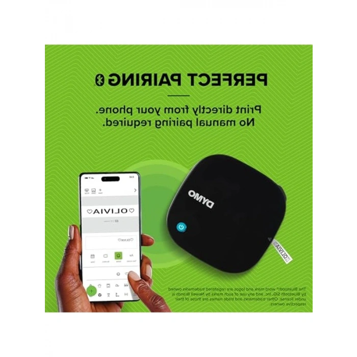 LetraTag LT-200B Bluetooth Siyah Etiketleme Makinası