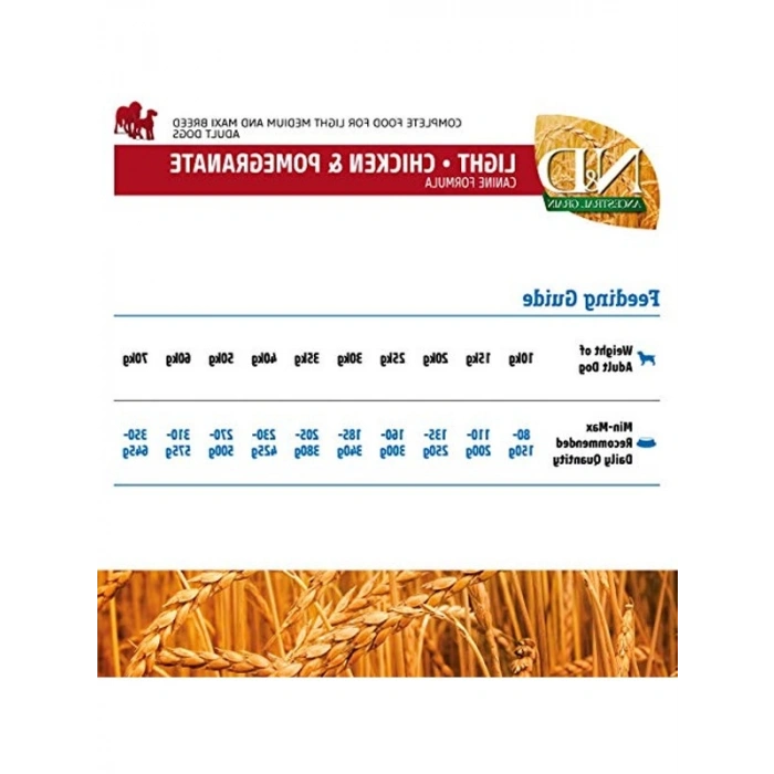 Light Tavuklu Kuru Köpek Maması, 2.5 kg, Yetişkin Medium ve Maxi