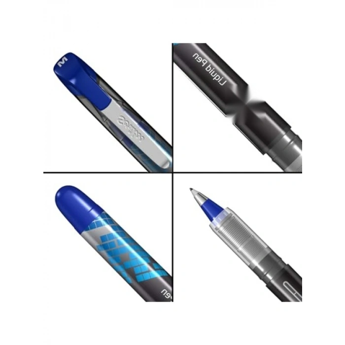 Likid Kalem Seti - 12li Ambalaj Mavi 0.7 mm