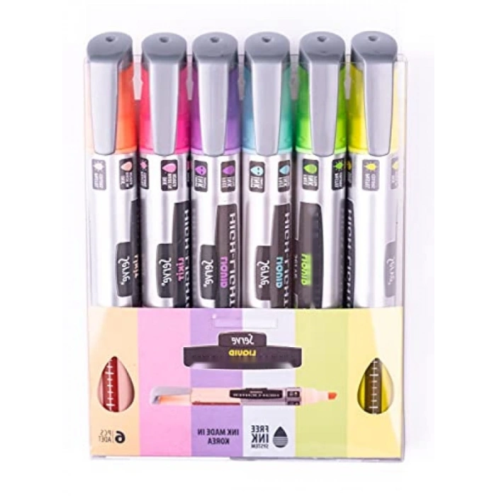 Likit Pastel Kalem Seti - 6 Renkli