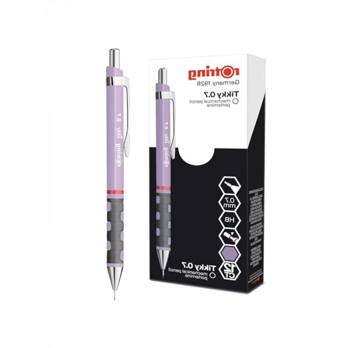 Lila Renkli 0.7 mm Versatil Kalem - Tikky Modeli