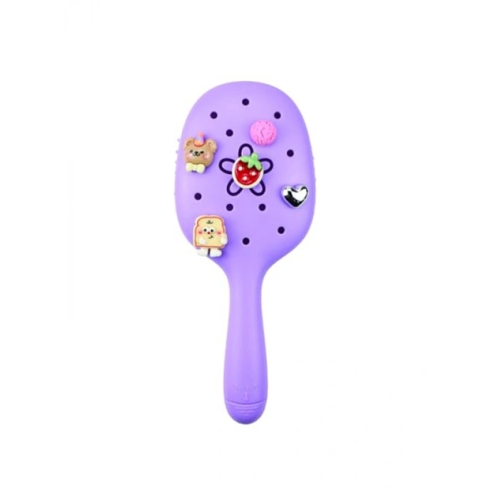 Lila Renkli Twistlo Saç Fırçası