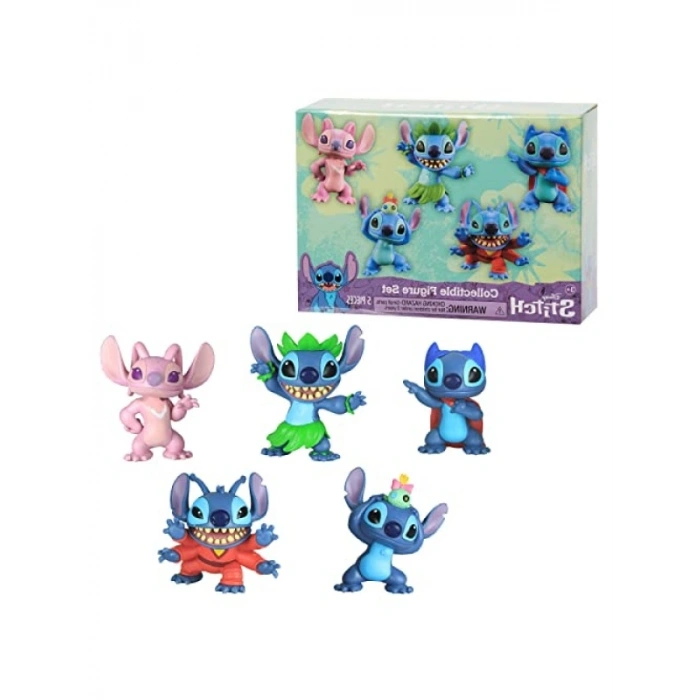 Lilo & Stitch Temalı 5 Parça Dikiş Figürü Seti
