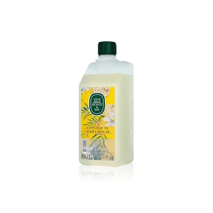 Limon Aromalı Kolonya, 1 Litre Boyutunda