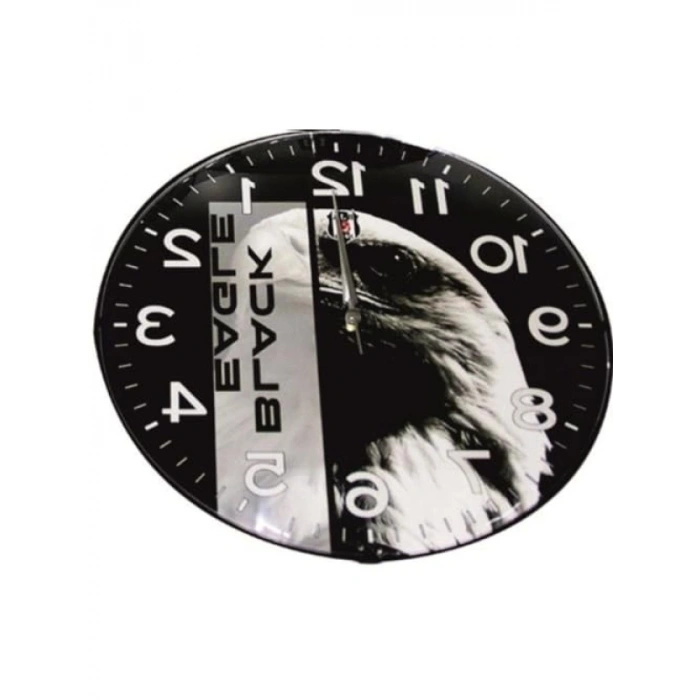 Lisanslı Beşiktaş Duvar Saati - Black Eagle