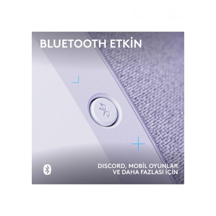 Logitech G G321 Lıghtspeed Bluetooth Kablosuz Hafif Konforlu Mikrofonlu Oyuncu Kulaklığı, Beyaz