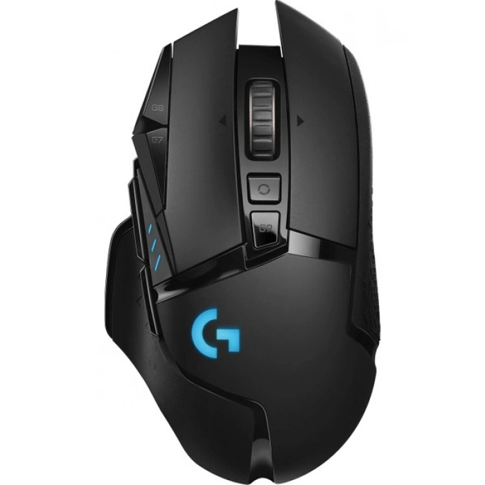 Logitech G G502 LIGHTSPEED 25.600 DPI Yüksek Performanslı Kablosuz Oyuncu Mouse - Siyah