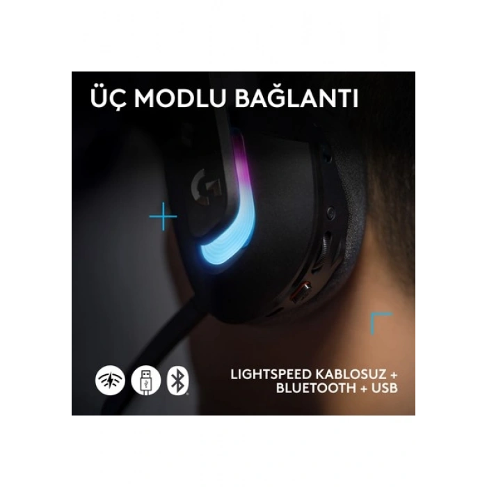 Logitech G G522 Lıghtspeed Wireless Gaming Pc Headset - Siyah