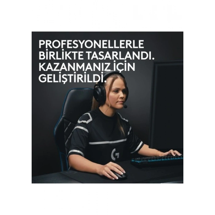 Logitech G PRO X SUPERLIGHT 2 Hafif HERO 2 Sensör 32.000 DPI LIGHTSPEED Kablosuz Oyuncu Mouse - Beyaz