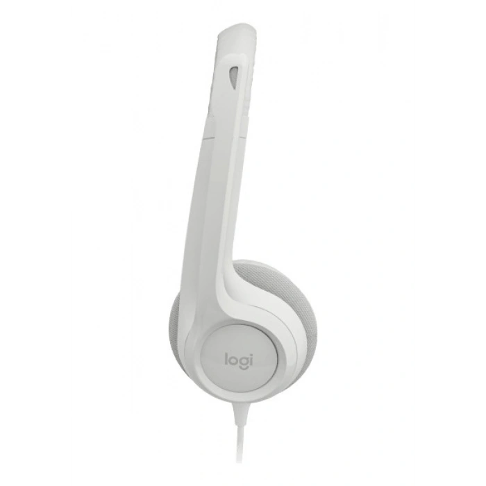 Logitech H390 USB Gürültü Önleyici Mikrofonlu Beyaz Kulaklık -981-001286