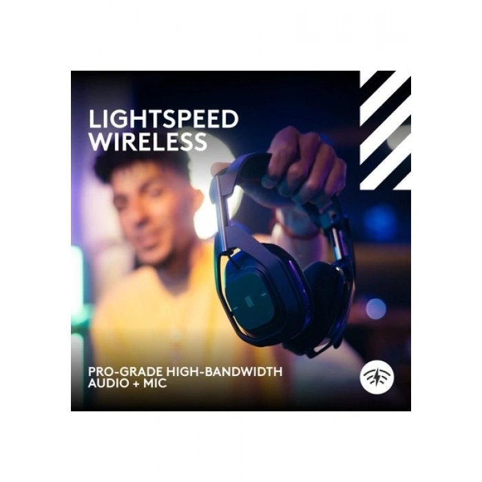 Logitech Logitech Astro A50 x Lıghtspeed Ps/pc/mac/xbox Için Baz Istasyonlu Kablosuz Oyuncu Kulaklığı, Siyah