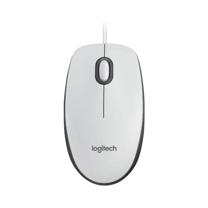 Logitech M100 Beyaz Kablolu Mouse - 910-006764