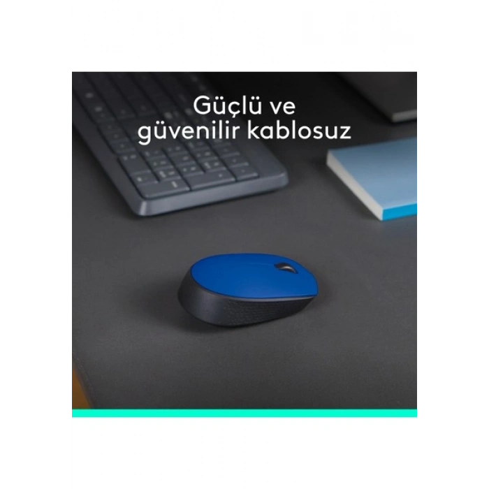 Logitech M171 Kablosuz Usb Mavi Mouse