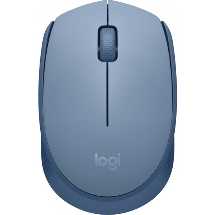 Logitech M171 USB Alıcılı Kablosuz Kompakt Mouse - Açık Mavi
