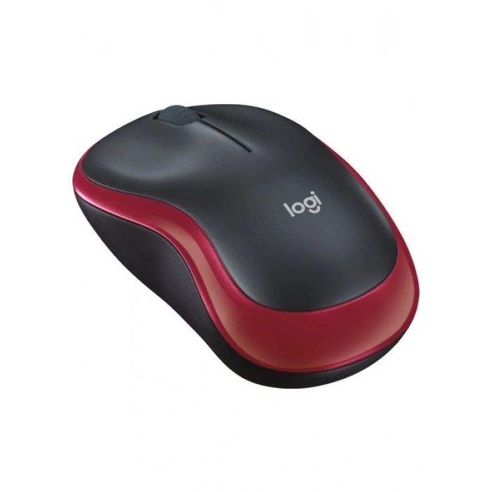 Logitech M185 Kablosuz Kırmızı Mouse