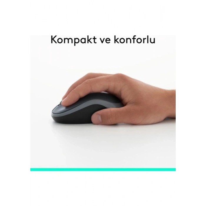 Logitech M185 Kablosuz Mavi Mouse