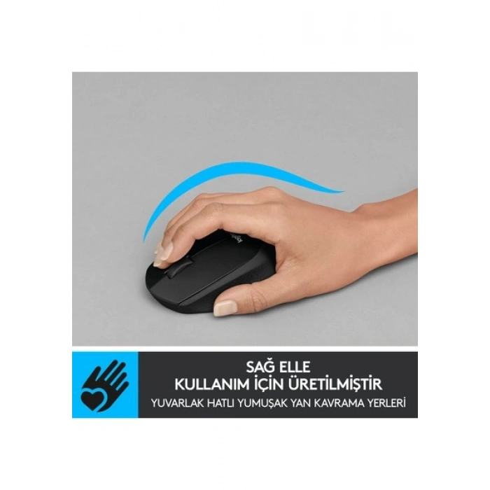 LOGITECH M330 SILENT KABLOSUZ SİYAH 910-004909