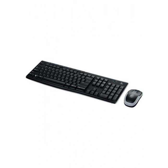 Logitech MK270 Kablosuz Klavye Set Mm Q Tr Siyah
