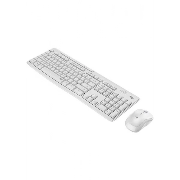 Logitech MK295 Q Tr Beyaz Kablosuz Klavye Mouse Set