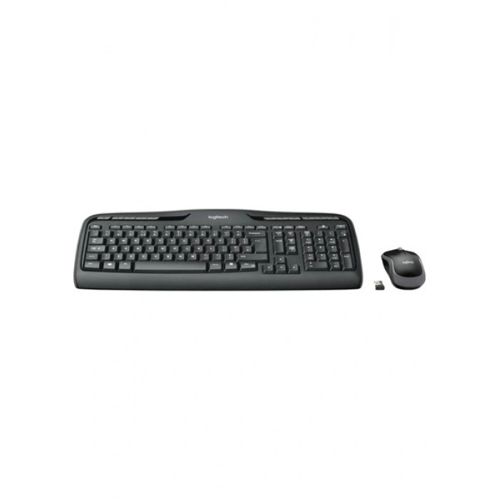 Logitech MK330 Kablosuz Türkçe Klavye Mouse Seti - Siyah