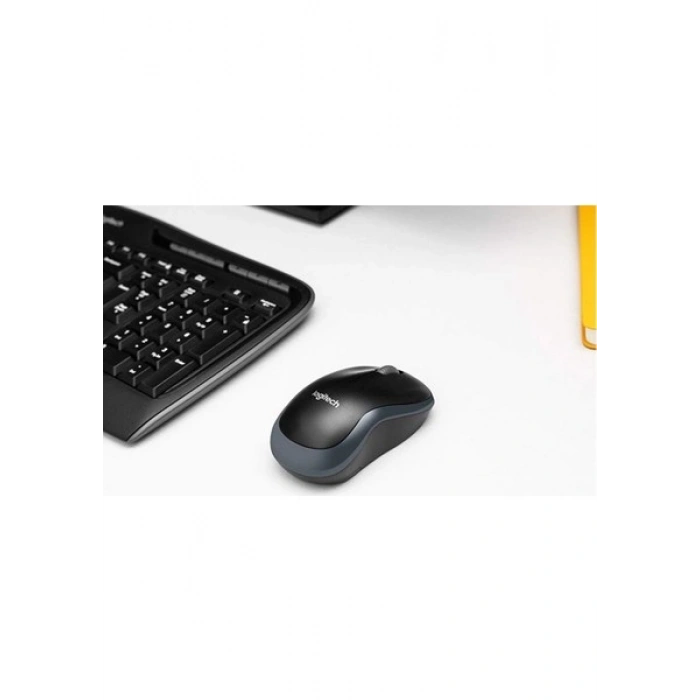Logitech MK330 Kablosuz Türkçe Klavye Mouse Seti - Siyah