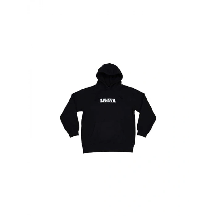 Logo Kapüşonlu Sweatshirt - Siyah, XXL