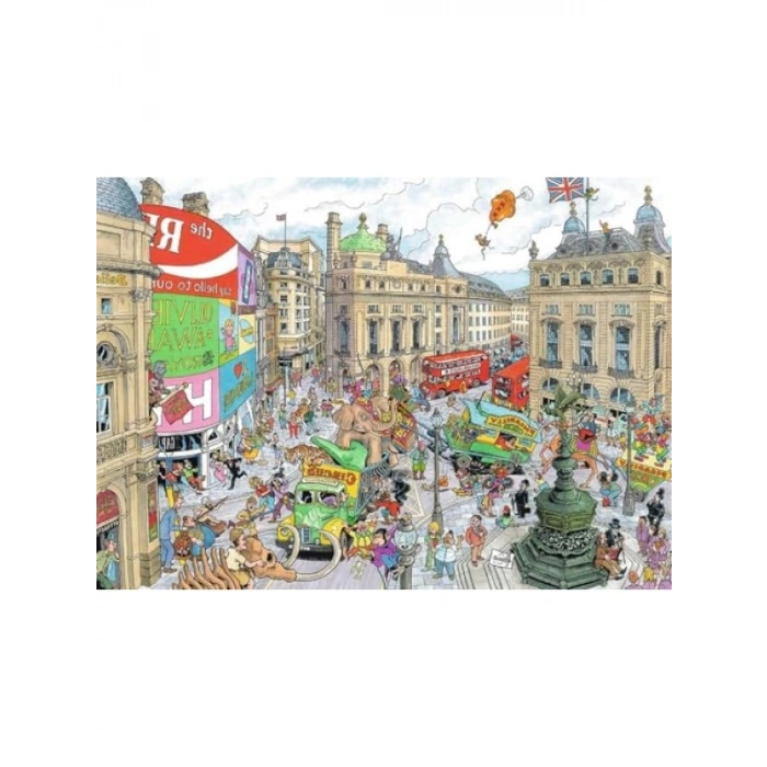 Londra Temalı 1000 Parça Puzzle