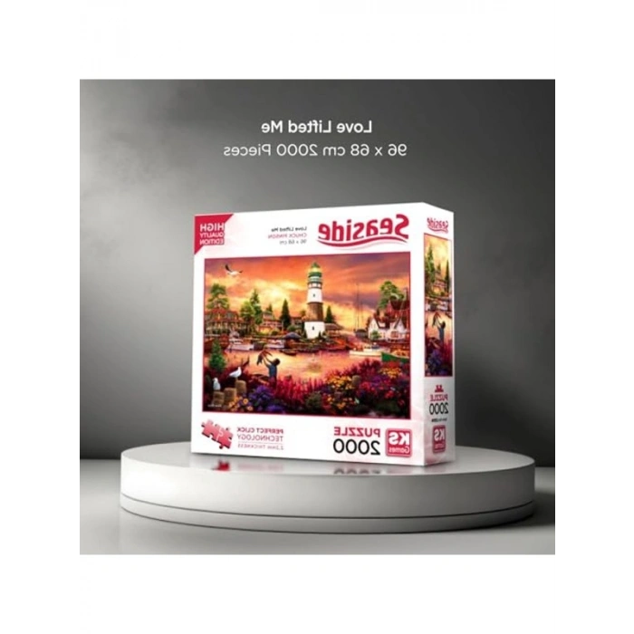 Love Lifted Me Temalı 2000 Parça Puzzle - Detaylı Yapboz