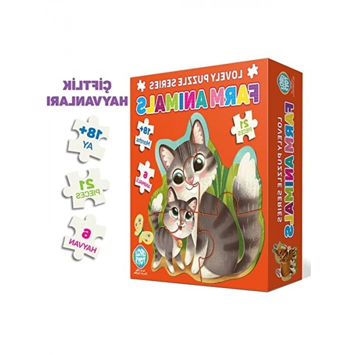 Lovely Puzzle Temalı Farm Animals ile Eğlenceli Oyun