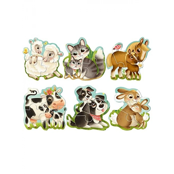 Lovely Puzzle Temalı Farm Animals ile Eğlenceli Oyun